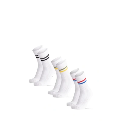 Obrázek Danish Endurance 3 PACK Sportovní ponožky white, Velikost: 39 42, White