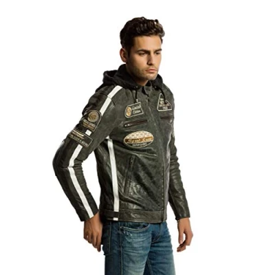 Obrázek Urban LEATHER Unisex Ur 432 58 pánská bunda breaker Gro e 5XL, Breaker, 5XL EU