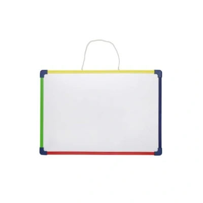 Obrázek MAUL Whiteboard MAULfun 28 x 40 cm přenosná bílá tabule k zavěšení barevná popsání oboustranně popisovatelná magnetická praktická do kanceláře vícebarevná
