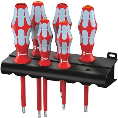 Obrázek Wera 3165 i/6 Schraubendrehersatz, Edelstahl + Rack, 6 teilig, 05022745001