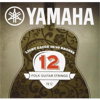 Obrázek Yamaha FB 10 struny westernové kytary 80/20 Bronze Light (sada 1 ks)