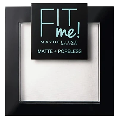 Obrázek Maybelline New York FitMe matný a poreless pudr 90 průsvitný 1 ks (1 x 9 g)