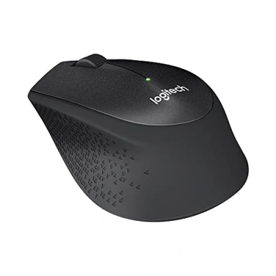 Obrázek Logitech Bezdrátová myš B330 SILENT Plus, 2,4 GHz s USB nano přijímačem, 1000 DPI Optical Tracking, výdrž baterie 2 roky, kompatibilní PC, Mac, laptopem, Chromebookem černá