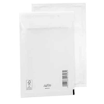 Obrázek 100 obálek se vzduchovými bublinkami obálka polstrované tašky na odeslání Bantex C3 (225 x 175 mm) 13/C, bílá, samolepicím uzávěrem