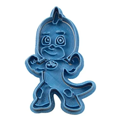 Obrázek Cuticuter PJ Masks ganze Gekko Ausstechform, Blau, 8 x 7 1.5 cm