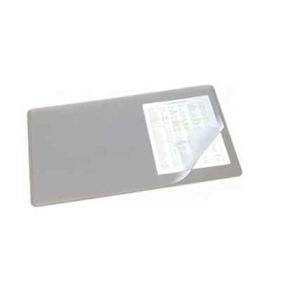 Obrázek Durable Podložka na psací stůl (s průhlednou podložkou, 530 x 400 mm) 1 kus, šedá, 720210