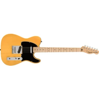 Obrázek Squier by Fender Affinity Series Telecaster, elektrická kytara, rukojeť javoru, Butterscotch Blonde