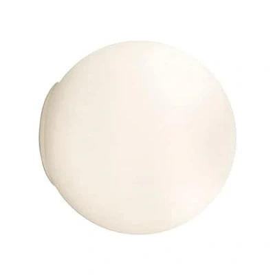 Obrázek Artemide Dioscuri stropní svítidlo/nástěnné svítidlo Ø 14 cm. Kulová lampa z ručně foukaného leptaného skla. Made in Italy, bílá