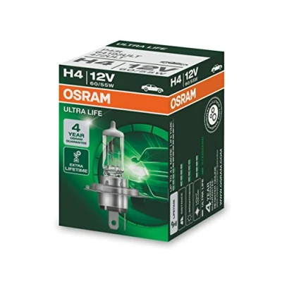 Obrázek Halogenové žárovky 64193 H4 od Osram , 12V, bílá (bílá)
