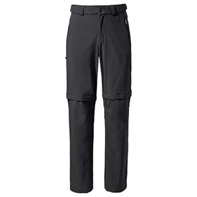 Obrázek VAUDE Herren Mens Farley Stretch T zip Pants Iii Hose, Schwarz, 52 Kurz EU
