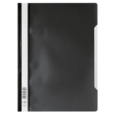 Obrázek Durable Spínací pořadač A4 Standard PP, 227 x 310 mm, šedý, balení 50 ks, 257310