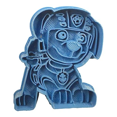 Obrázek Cuticuter Paw Patrol Zuma Ausstechform, Blau, 8 x 7 1.5 cm