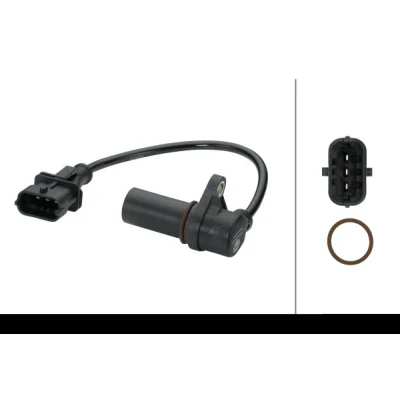 Obrázek HELLA 6PU 009 146 861 impulzový snímač, kliková hřídel 3pólový kabel: 235 mm
