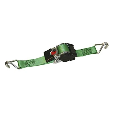 Obrázek Kerbl Automatický stahovací popruh 50 mm / 3,0 m upínací síla 750/1500 kg, špičatý hák, zelený