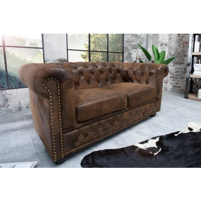 Obrázek Chesterfield pohovka 2 místná MIDAS Dekorhome