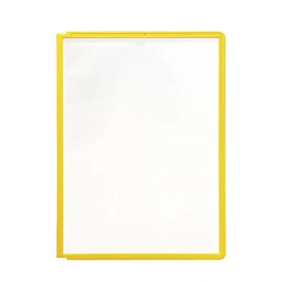 Obrázek Durable Průhledná tabule Sherpa panel A4, PP, žlutá, balení po 5 kusech, 560604
