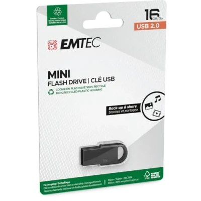 Obrázek Emtec ECMMD16GD252P3 D250 USB flash disk, černý