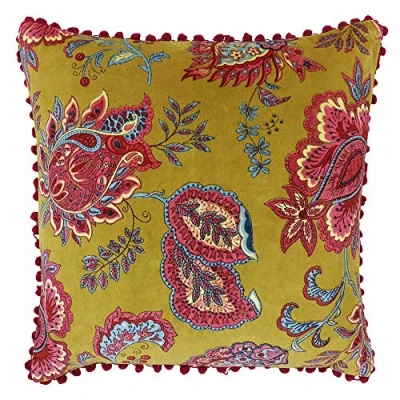 Obrázek Paoletti Malisa 50X50 FEATH CUSH CU, Baumwolle, Lemon Curry, 50x50cm