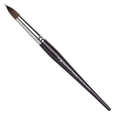 Obrázek Winsor &amp; Newton Akrylový štětec Galeria 5734016, ze syntetických vláken, ideální kontrola pro silnější nanášení barev, krátká rukojeť, kulatý č. 16, 11,5 mm