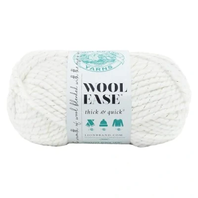 Obrázek Lion Brand Yarn, Soft Bulky Yarn for Knitting, Crocheting, and Crafting 640 612 Wool Ease Thick &amp; Quick, Coney Island, akryl, 21. 59 x 9. 53 cm, 80