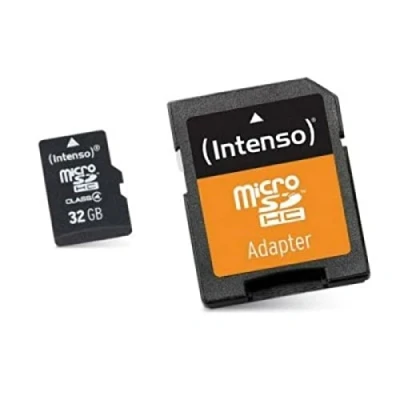 Obrázek Paměťová karta Intenso Micro SDHC 32GB Class 10 včetně adaptéru SD