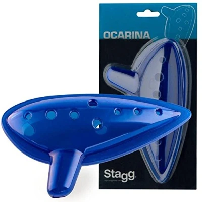 Obrázek Stagg OCA pro PL BL Plast Ocarina Modrá