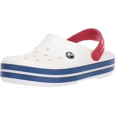 Obrázek Crocs Unisex Crocband Clog, White/Blue Jean, 38/39 EU, White Blue Jean