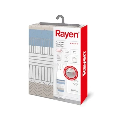 Obrázek Rayen 6157.12 žehlicí prkno, 45 x 130 cm, Molton A Titanová pryskyřice povrchovou úpravou, model tříděné
