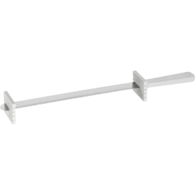 Obrázek Original Kaiser Inspiration nůž na dort s distančními držáky 32 cm, kráječ dort, dortů, pomůcka krájení dortového korpusu, extra ostré čepele, vhodné do myčky