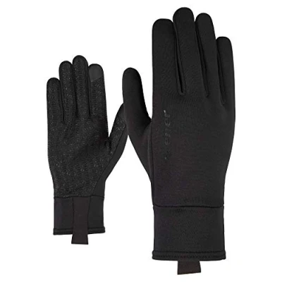 Obrázek Ziener Dospělí ISANTO Touch glove multisport Funkční/outdoorové rukavice, černé, 9 (L)