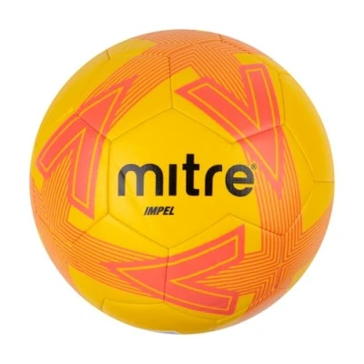 Obrázek Mitre Fotbalový míč Impel L30P, vysoká odolnost, tvarová stálost, žlutá/oranžová, 5