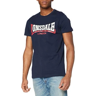 Obrázek Lonsdale TWO TONE Triko s potiskem, Muži, Velikost: XXL, Navy