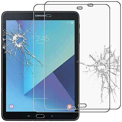 Obrázek ebestStar {2 Stück) Panzer Schutz Glas für Samsung Galaxy Tab S3 9.7 SM T820, T825, 3D Displayschutz, 9H gehärte Glas, Abgerundete, Blasenfrei