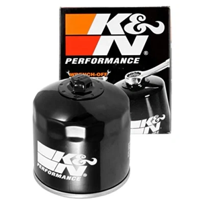 Obrázek K&amp;N Powersports olejový filtr patrona 83x94mm kompatibilní s Kawasaki, Honda (KN 202) červená