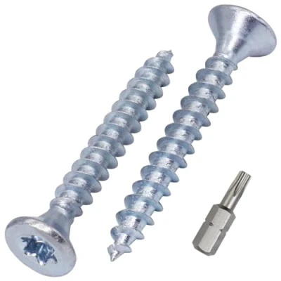 Obrázek SKIR&#039;CO (700 kusů) šrouby do dřeva z pozinkované oceli, 4,5 x 35 mm, hlava Torx, zápustná hlava, dřevotřísky, plný závit