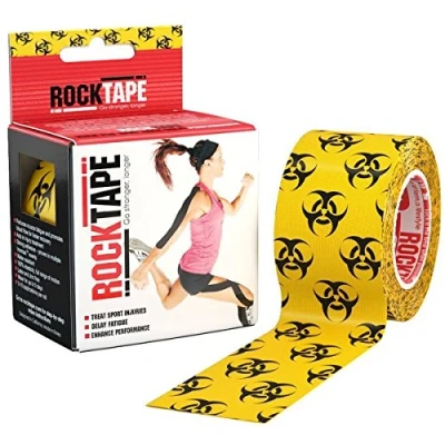 Obrázek RockTape Unisex Adult kineziologická páska, bionebezpečí, 5 cm x m
