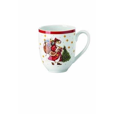 Obrázek Hutschenreuther Happy Wintertime H. Red hrnek s uchem