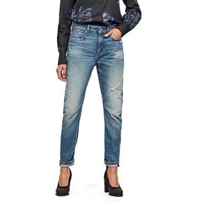 Obrázek G STAR RAW Dámské džíny Arc 2.0 Boyfriend, Modrá (Lt Aged Destroy D09548 9436 1243)