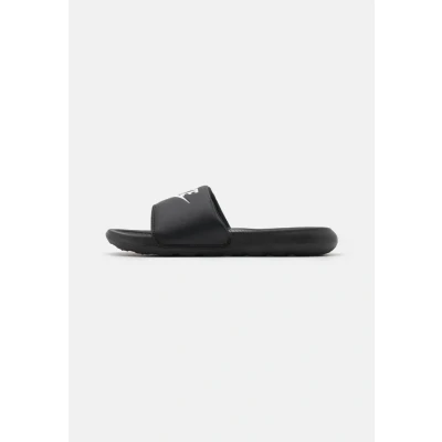 Obrázek Nike Sportswear Victori ONE Slide Pantofle, Ženy, Velikost: 35.5, Black/white Vysoce kvalitní koženka