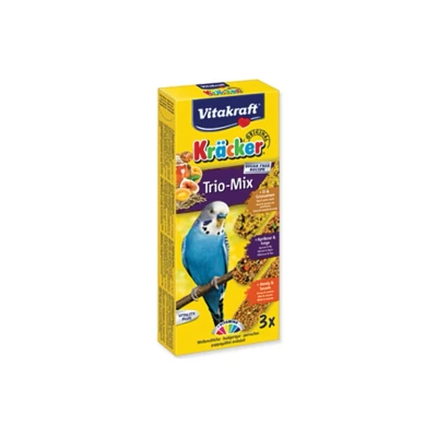 Obrázek VITAKRAFT Kracker tyčky pro andulky med, vejce, ovoce (3ks)