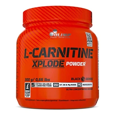 Obrázek Olimp Sport Nutrition L karnitine Xplode powder doplněk stravy, příchuť pomeranč, 1 balení (1 x 300 g)