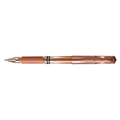 Obrázek uni ball 146813 Gelové pero Signo UM 153, broad, 1,0 mm, bronzová, 1 kus