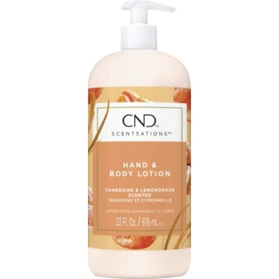 Obrázek CND Ruční a tělové mléko Scentsations mandarinka citronová tráva, 1 balení (1x 916 ml)