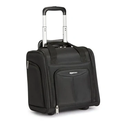 Obrázek Amazon Basics Kufr pro uložení pod sedadlem, černá, 33 x 22,86 cm