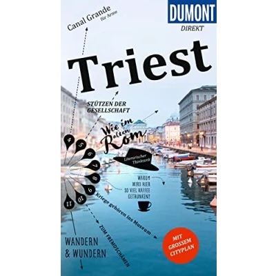 Obrázek DUMONT direkt Reiseführer Triest: Mit großem Cityplan