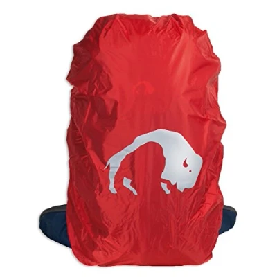 Obrázek Tatonka Rain Flap S (30 40 L) Pláštěnka na batohy o objemu 30 až litrů Malá velikost balení Se šňůrkou a zarážkou šňůrku včetně sáčku (červená)