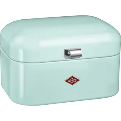 Obrázek Wesco 235 101 Single Grandy chléb box máta, nerezová ocel, 22 x 26,8 17,5 cm