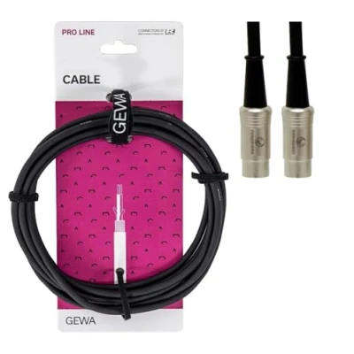 Obrázek GEWA Midi kabel Pro Line 3 m, černý