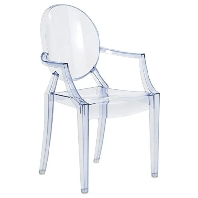 Obrázek Kartell Lou Ghost Stuhl, hellblau, 2.7 x 37 63 cm
