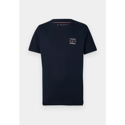 Obrázek Tommy Hilfiger Stack Triko s potiskem, Muži, Velikost: Small, Desert sky